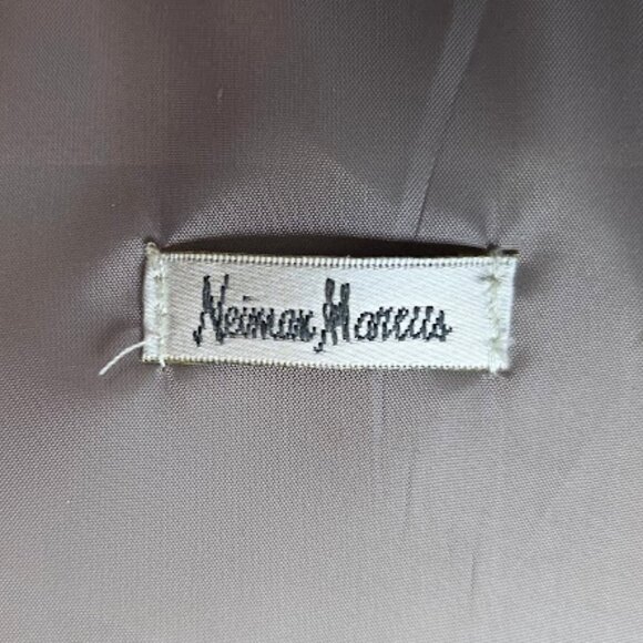 Neiman Marcus Metallic Gray Tote - Picture 8 of 10